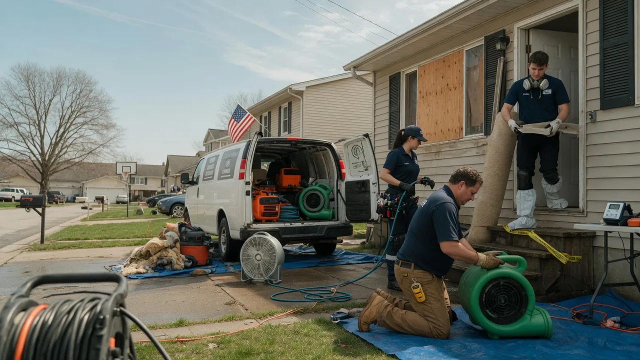 Water Damage Restoration in Elco, PA near me